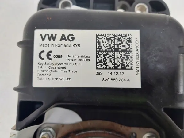 Airbag passager OEM 8V0880204A pour VW Golf VII image 3