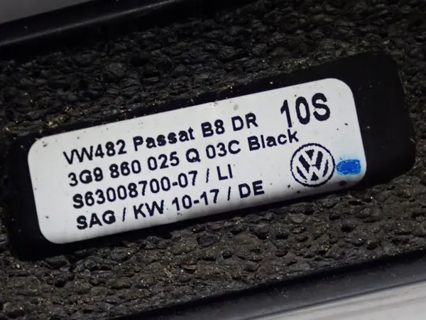 OEM 3G9860026Q kattotankit sarja VW Passat B8 image 10