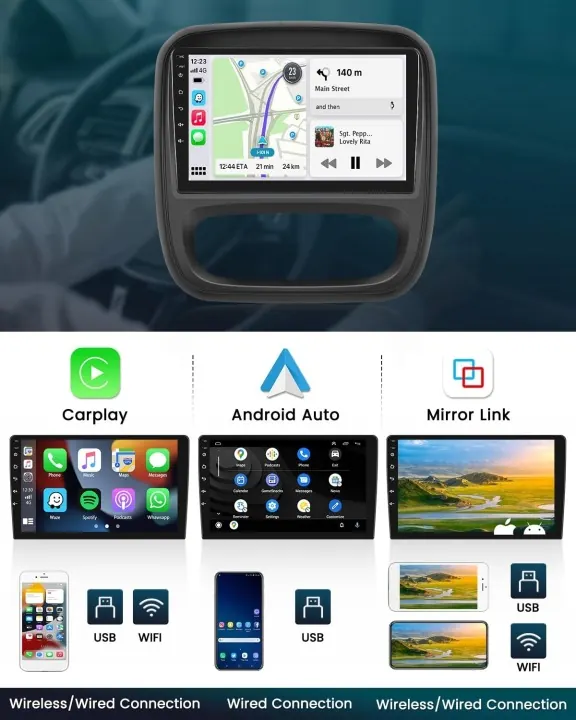 Autoradio Hikity Android 13 OEM Ningtai-A7288A3195A4MI2 image 4