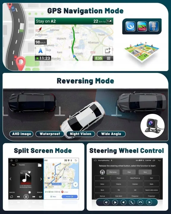 Autoradio Hikity Android 13 OEM Ningtai-A7288A3195A4MI2 image 5