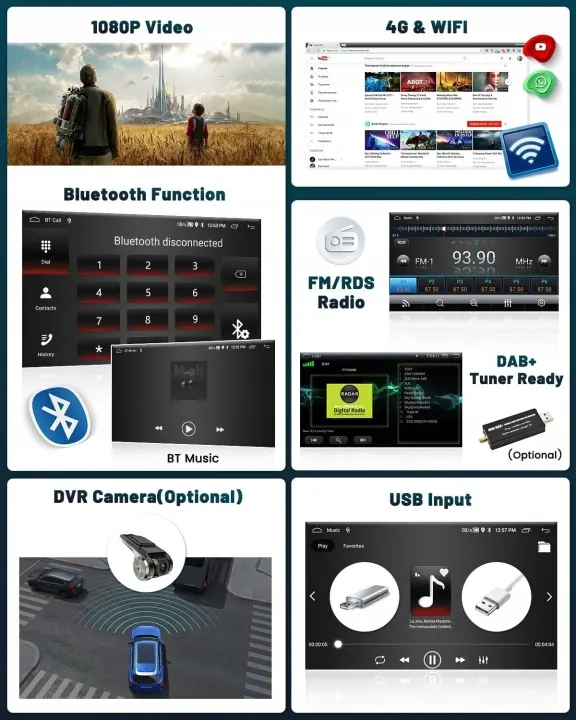 Autoradio Hikity Android 13 OEM Ningtai-A7288A3195A4MI2 image 6
