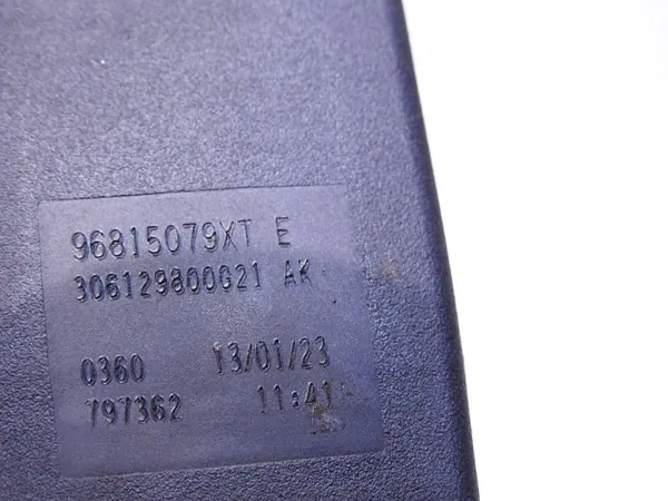 Boucle de ceinture avant gauche OEM 96815079XT image 6