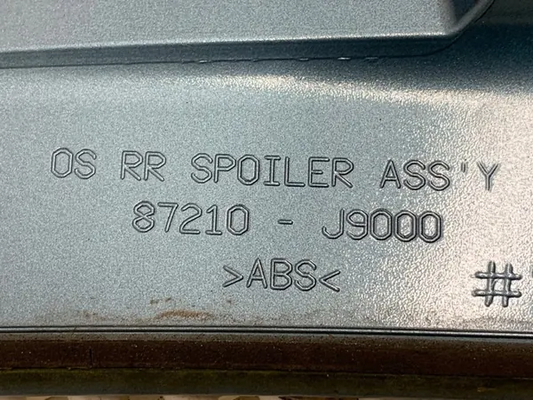 OEM 87210-J9000 takaspoileri Hyundai Konalle image 5
