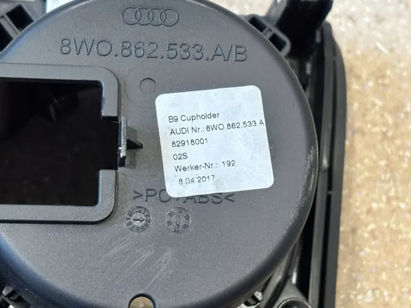Armação alavanca mudanças Audi A5 OEM 8W1864261C image 9