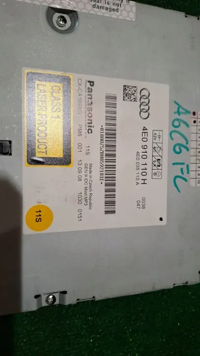 Changer CD/DVD Audi OEM 4E0910110H - Occasion image 4