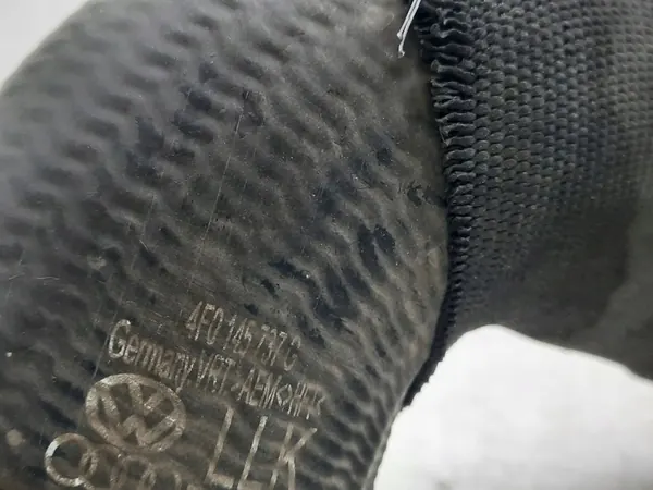 2008 Audi A6 Allroad C6 Intercooler-Schlauch 4F0145737G image 6