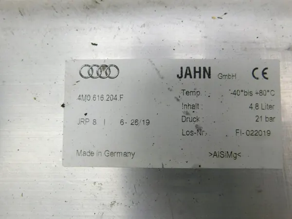 Depósito de aire derecho OEM 4M0616204F para Audi Q7 II SQ7 image 3