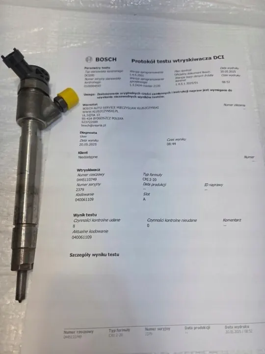 Inyector OEM 9820403480 para Ford Focus MK4 1.5 EcoBlue image 2