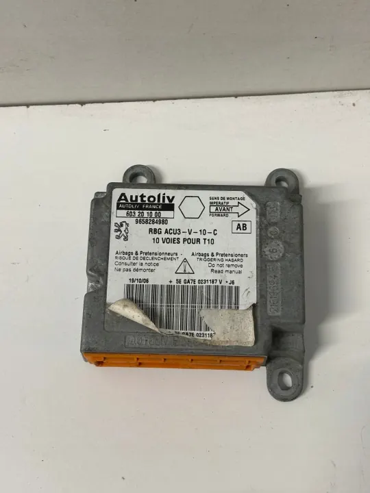 Airbag-styrenhet OEM 9658284980 för Peugeot 206+ image 2