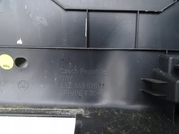 Painel de Revestimento Portão Traseiro OEM 5L6867975B Skoda Yeti I image 8