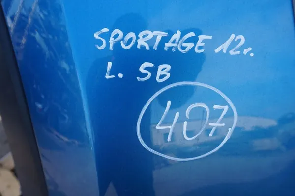 Vänster Skärm KIA SPORTAGE III SL 663113W000 Färg 5B 2012 image 2