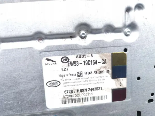 Jaguar XF Radioförstärkare OEM EW93-19C164-CA image 7