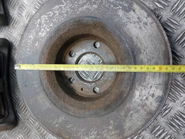 Framhjulsbromsskivor + Belägg + Bromsok OEM Audi A6 C6 image 3