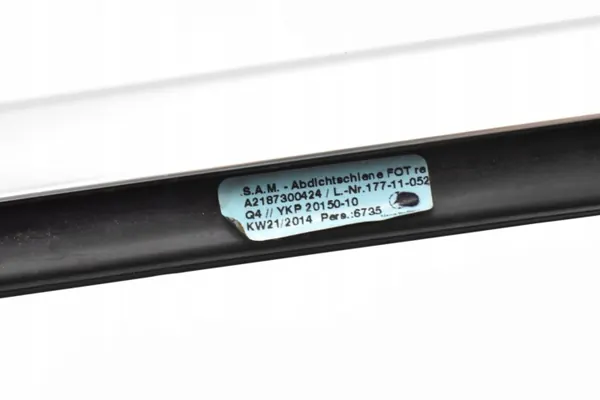 OEM 2187300424 Deurschraper rechts achter Mercedes CLS image 9