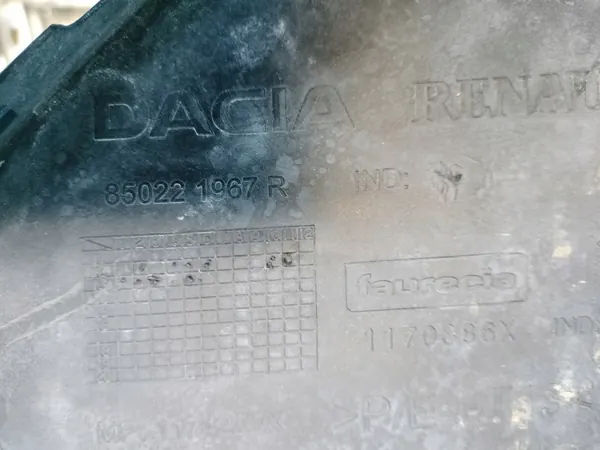 Pare-chocs arrière Dacia Sandero II Stepway TERPL PDC image 6