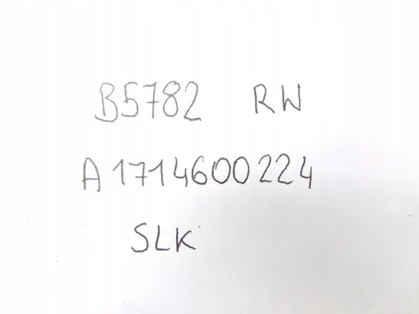 Conduit de refroidissement d'huile Mercedes OEM A1714600224 image 5