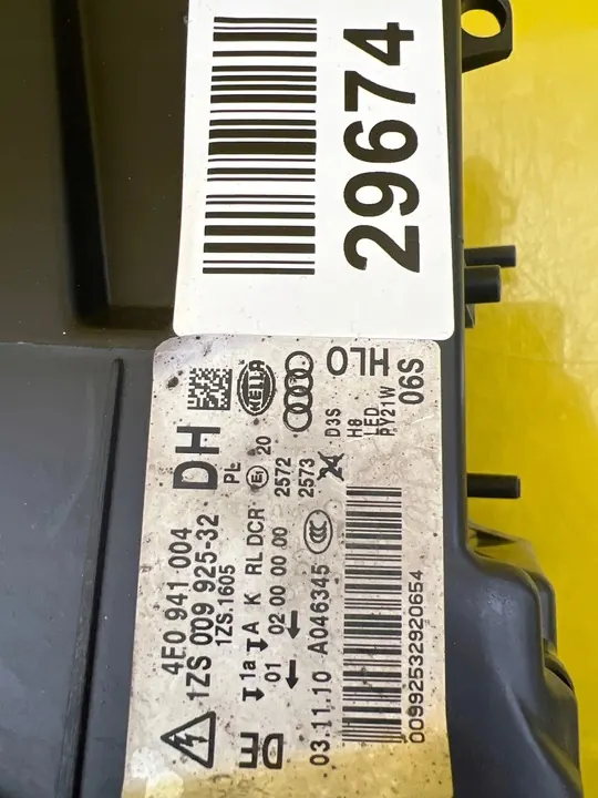 AUDI A6 C6 BI-XENON LED RECHTS 4F0941004DH image 2