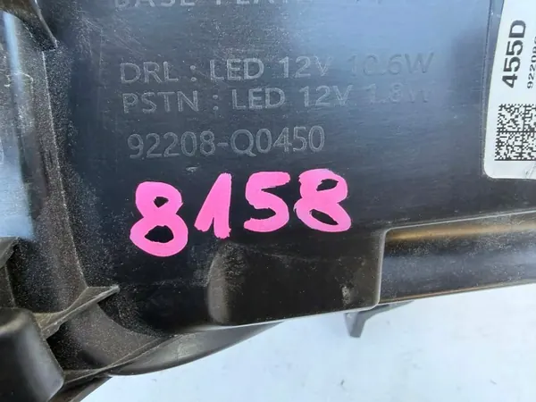 Hyundai I20 III Rechte Front Halogen LED DRL OEM 92208-Q0450 image 8