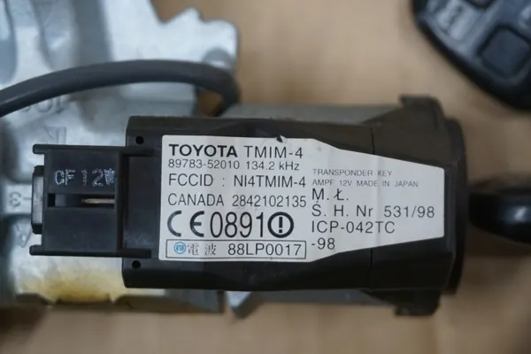 TOYOTA RAV4 II Immobilizer Modul OEM-set 2.0 D4D image 9