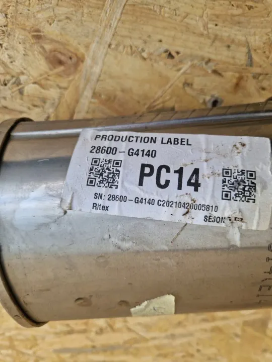 Silenciador central OEM 28600-G4140 para Hyundai i30 III image 5