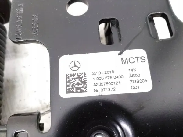 Dobradiça teto conversível esquerda OEM A2057500121 Mercedes image 5