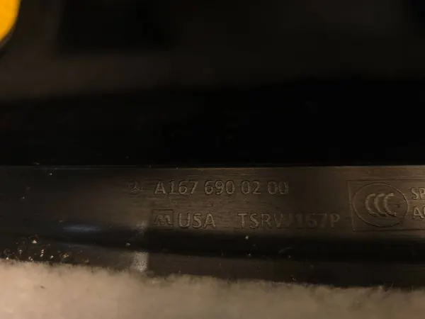 Mercedes-Benz GLE W167 Rear Bumper Cover A1676900200 image 10