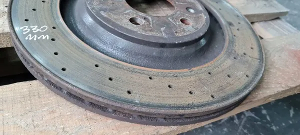 Audi A4 B8 S4 S5 takajarrut satulat levyt palat 330mm OEM 8K0 615 403A image 2