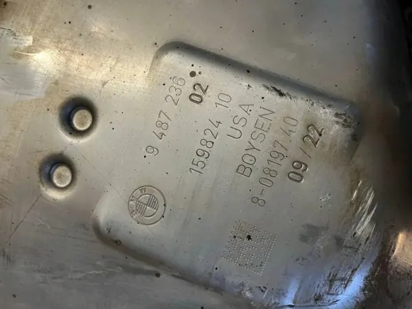 Silencieux BMW OEM 9487236 pour 3.0L 2019 image 3