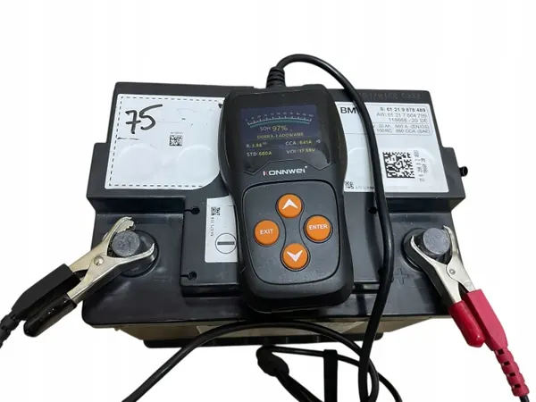 AGM-akku OEM 9878489 12V 60Ah BMW:lle image 5