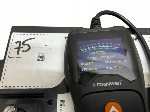 AGM-akku OEM 9878489 12V 60Ah BMW:lle image 6