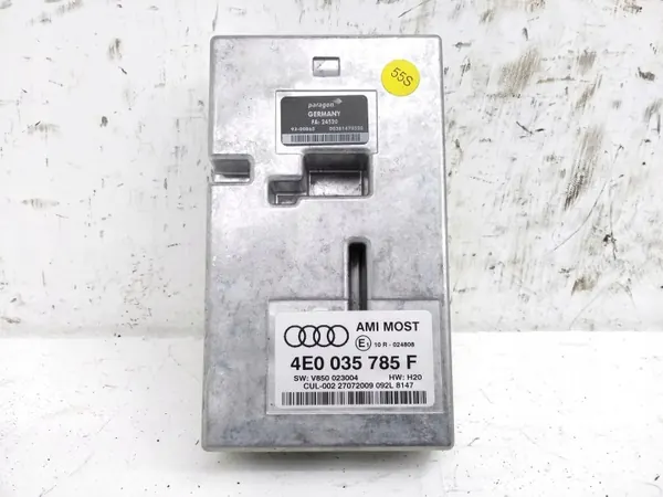 Audi Q7 MMI-Einheit OEM 4E0035785F - Gebraucht image 2