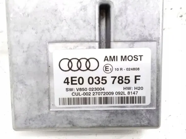 Audi Q7 MMI-Einheit OEM 4E0035785F - Gebraucht image 4