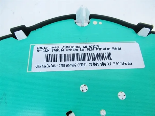 Compteur CITROEN C3 II 2013-2016 OEM 98041184 image 3