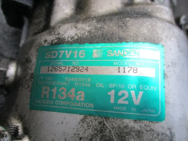 Compressore Aria Condizionata Fiat Ducato Iveco Daily IV 2.0 2.3 3.0 MJET HPI image 4