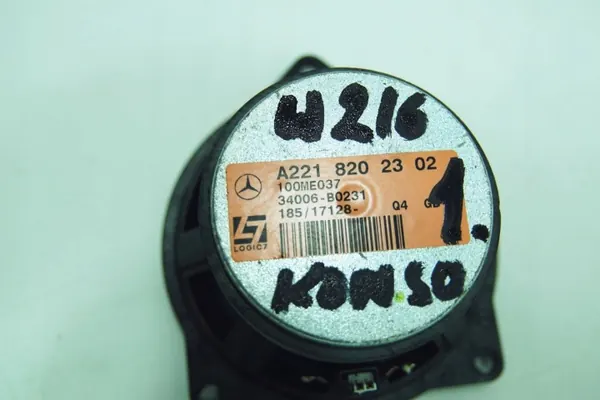Altavoz consola central A2218202302 Logic7 Mercedes image 3