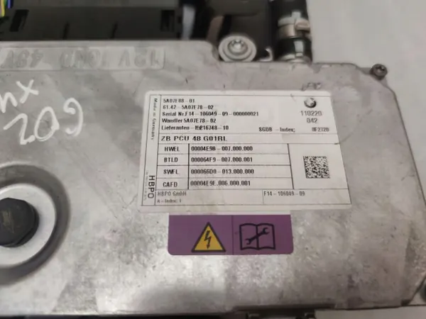Spanningomvormer BMW OE 5A07E7801 voor X4 G02 image 5