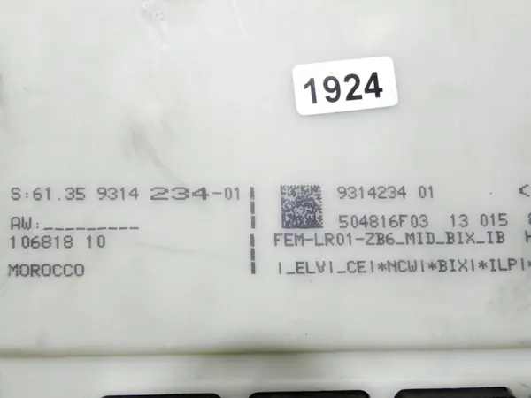BMW FEM-module OEM 9314234 voor F10 F30 image 4