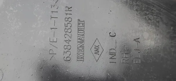 Front Right Wheel Arch Dacia Jogger OEM 638428581R image 6