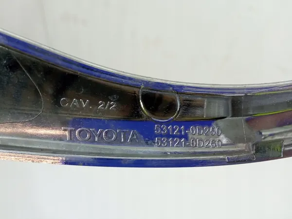 Toyota Yaris III 14-17 Chrome Grill Trim image 4