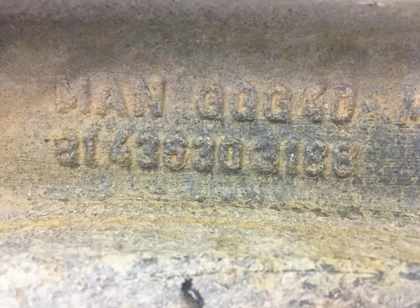 MAN Luftfjädermontering OEM 81436303188 Höger drivaxel image 6