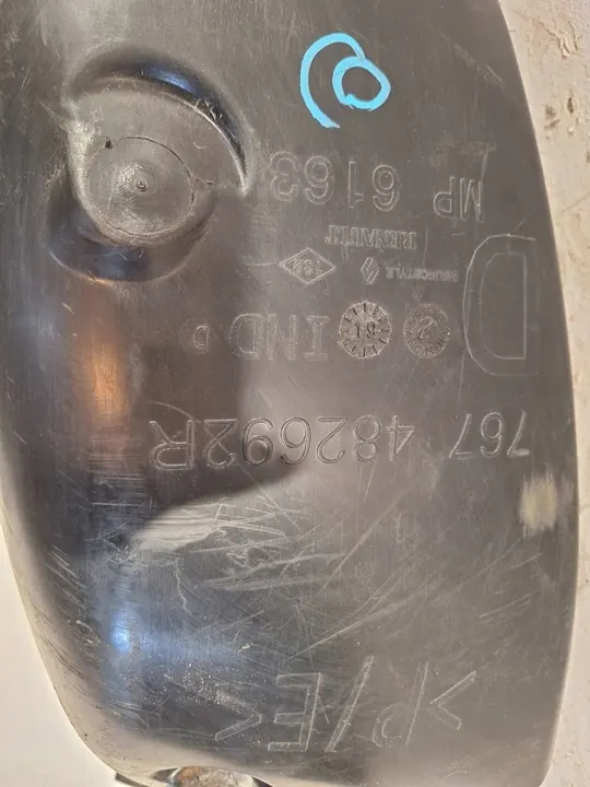 Arco de rueda trasero derecho Renault Kangoo II 2008- 767482692R image 4