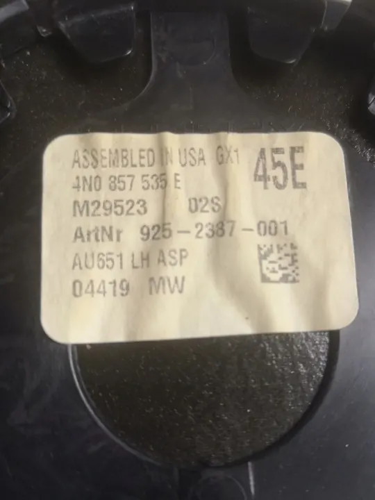 Verre de rétroviseur gauche Audi OE avec atténuation image 4