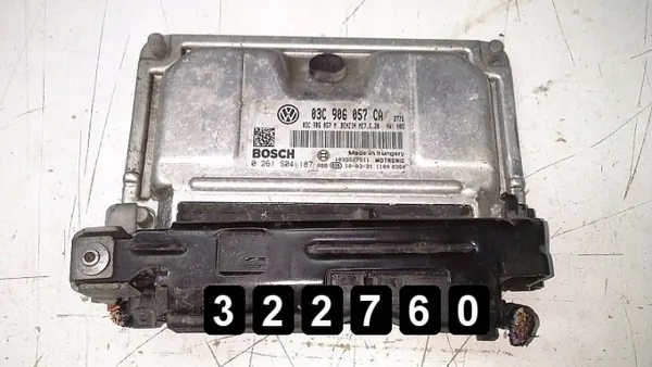 ECU Seat Ibiza OEM AM-322760 Modelo 2010 image 2