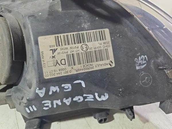 Vasen Ajovalo Renault Megane III image 9