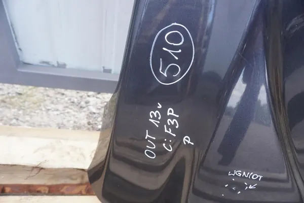 Parafango Anteriore Destro SUBARU OUTBACK IV Grigio 2011 OEM image 2