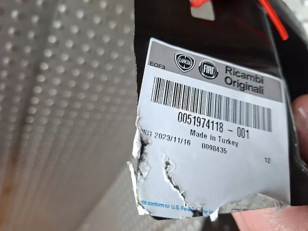 Support de phare avant gauche 51974118 Fiat Doblo II Lift image 4