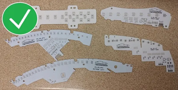 Conversión de faros Mercedes GLA X156 de USA a Euro image 3