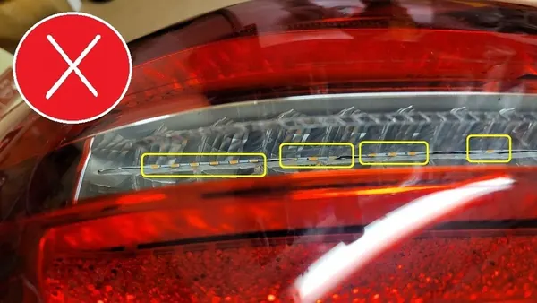 Conversión de faros Mercedes GLA X156 de USA a Euro image 5