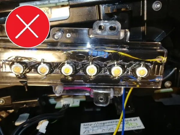 Conversión de faros Mercedes GLA X156 de USA a Euro image 6