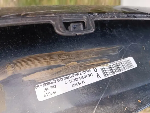 Mercedes A-klasse W176 Voorbumper Spoiler OEM A1768852300 image 7